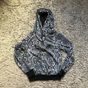 Adidas snake print sweatshirt